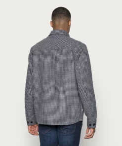 Solid TODD SMALL CHECK - Chemise - Insignia Blue 7 Solid TODD SMALL CHECK - Chemise - Insignia Blue -Promos Solid Magasin 54e06888149348febbb82bed90062258