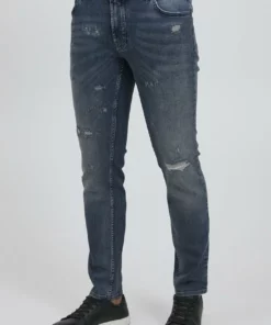 Solid SDTRI JOY 21105825 - Jean Slim - Middle Blue Denim