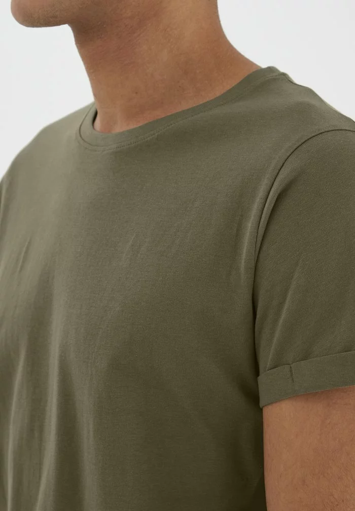 Solid SDLONGO - T-shirt Basique - Ivy Green 4 Solid SDLONGO - T-shirt Basique - Ivy Green – Image 4