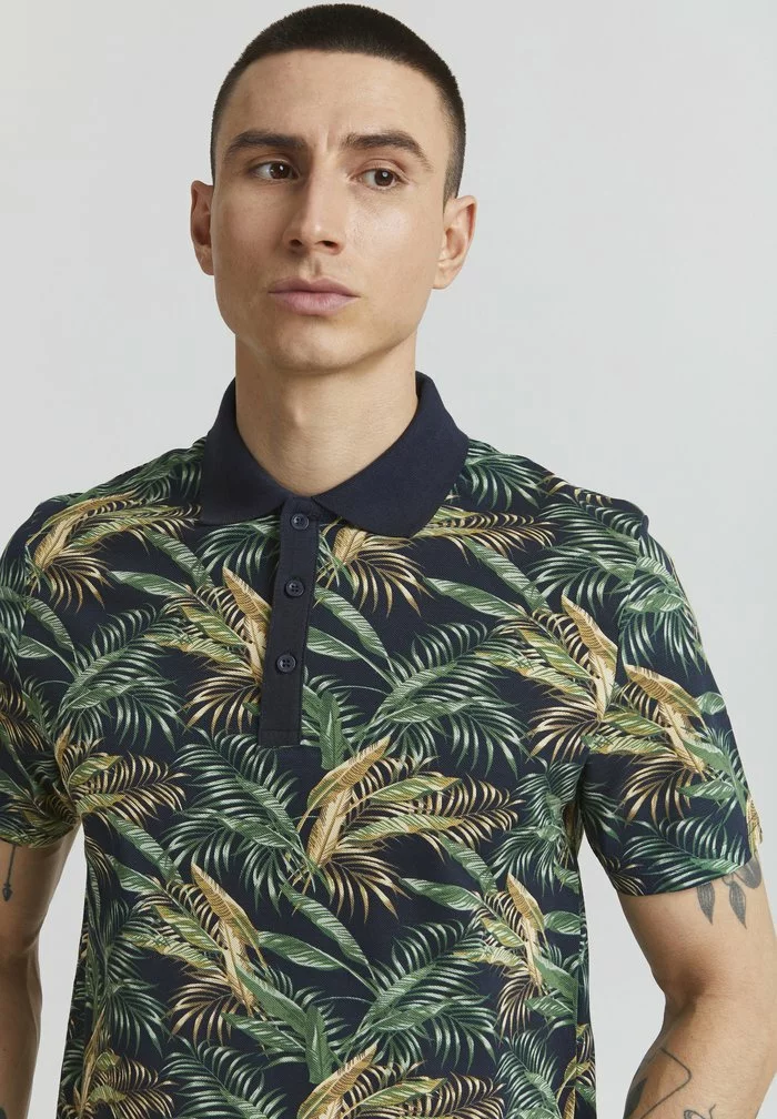 Solid BRUCE - Polo - Insignia Blue 4 Solid BRUCE - Polo - Insignia Blue – Image 4