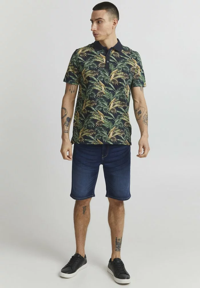 Solid BRUCE - Polo - Insignia Blue 2 Solid BRUCE - Polo - Insignia Blue – Image 2