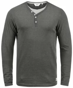 Solid SDDORIANO - T-shirt à Manches Longues - Grey -Promos Solid Magasin 5899d483c75e4f83b49a50cf3617d63d