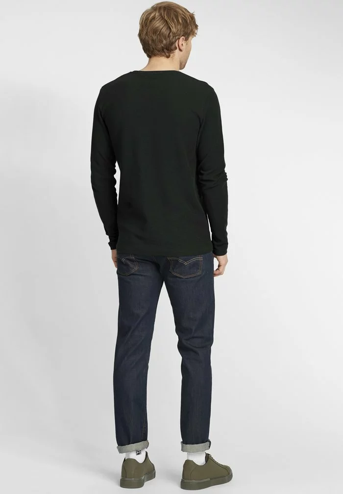 Solid SDUPANO - T-shirt à Manches Longues - Black 3 Solid SDUPANO - T-shirt à Manches Longues - Black – Image 3