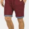 Solid SDLAGOA - Short - Wine Red