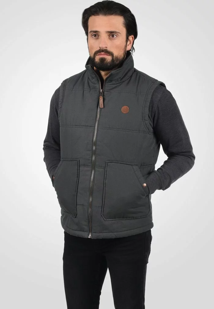 Solid SDFREDOLIN - Veste Sans Manches - Forged Iron 1 Solid SDFREDOLIN - Veste Sans Manches - Forged Iron