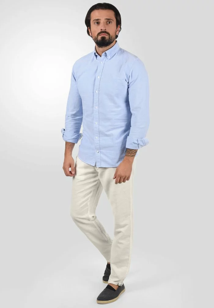 Solid LORAN - Pantalon Classique - Off White 2 Solid LORAN - Pantalon Classique - Off White – Image 2