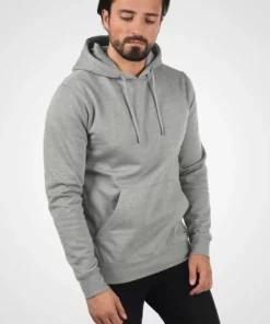 Solid SDBERT - Sweat à Capuche - Light Grey