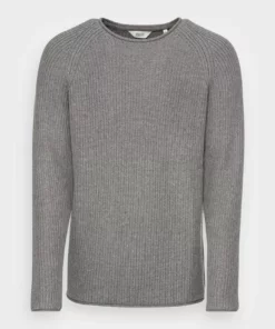 Solid TERRY O NECK - Pullover - Grey Melange 8 Solid TERRY O NECK - Pullover - Grey Melange -Promos Solid Magasin 5a96ba1bf9df4318b8ab27241e6c7755