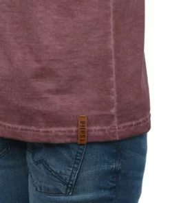 Solid SDTINO - T-shirt Basique - Wine Red -Promos Solid Magasin 5ab0af7e2dd1455eac25516f87e986e1