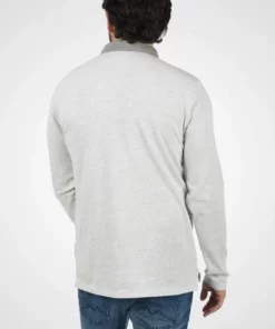 Solid SDPANTOS - Polo - Light Grey Melange -Promos Solid Magasin 5ca13b3d1e1e428a962266c55c1f7b10