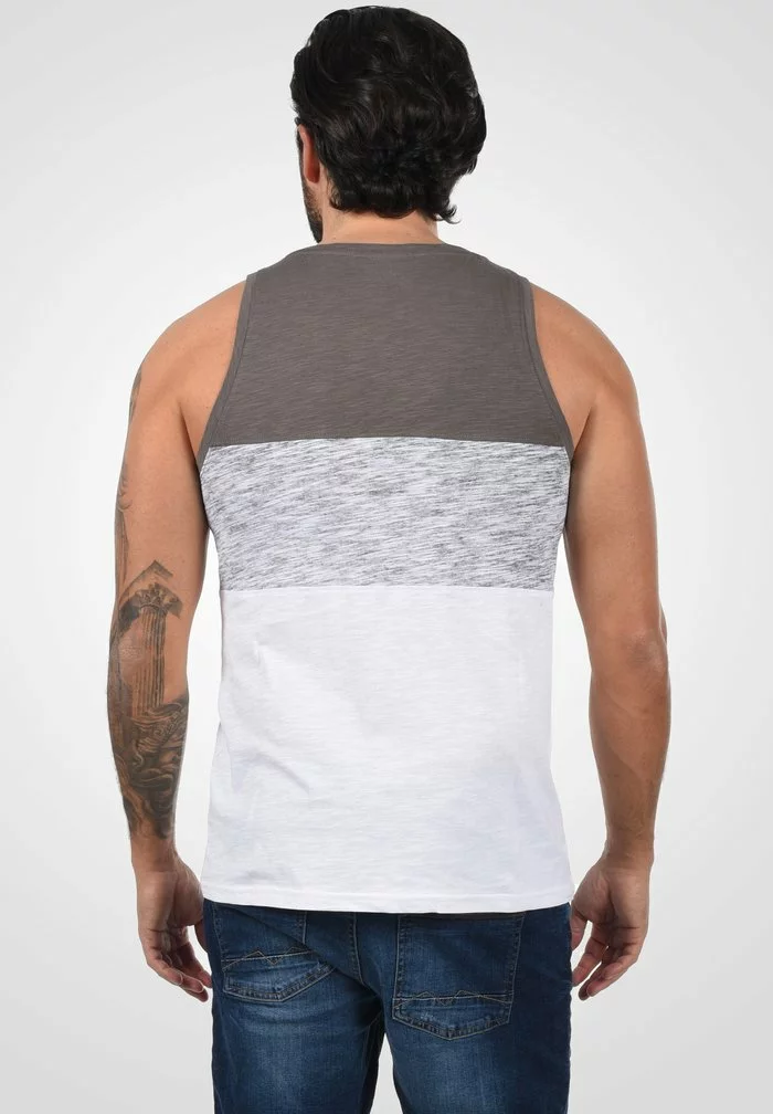Solid SION - Débardeur - Mid Grey 3 Solid SION - Débardeur - Mid Grey – Image 3
