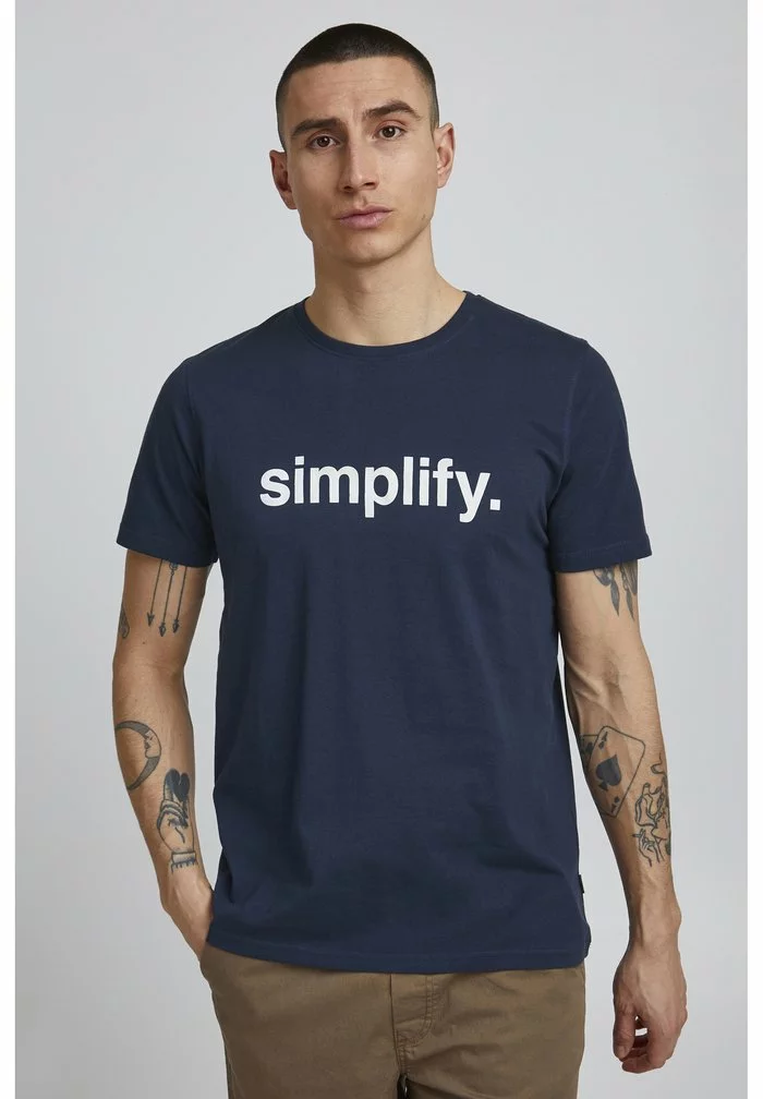 Solid SDAMADEUS SS1 - T-shirt Imprimé - Insignia Blue 1 Solid SDAMADEUS SS1 - T-shirt Imprimé - Insignia Blue