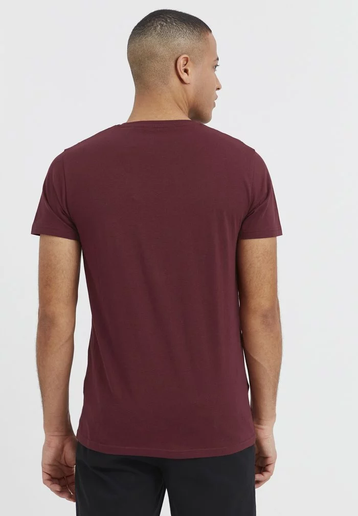 Solid SDSASCHA - T-shirt Imprimé - Wine Red 3 Solid SDSASCHA - T-shirt Imprimé - Wine Red – Image 3