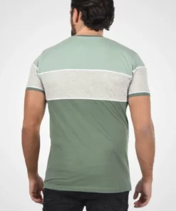 Solid CODY - T-shirt Imprimé - Duck Green -Promos Solid Magasin 5d9408b0ec314d9f950527cefb7fab48