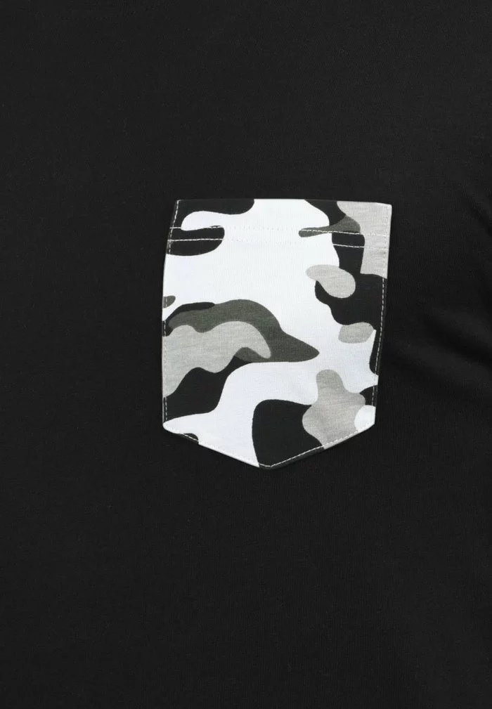 Solid SDCALVIN - T-shirt Imprimé - Black Grey 5 Solid SDCALVIN - T-shirt Imprimé - Black Grey – Image 5