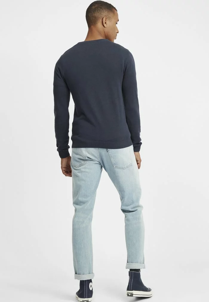 Solid SDALEGRE - Pullover - Insignia Blue 3 Solid SDALEGRE - Pullover - Insignia Blue – Image 3