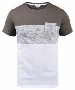 Solid SDSINOR - T-shirt Imprimé - Mid Grey -Promos Solid Magasin 5e82458a3b1b48bf96ec271342b450c3