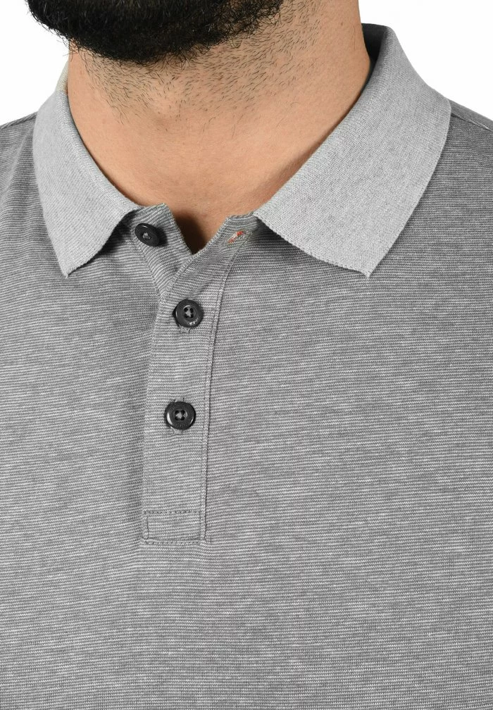 Solid SDNEDAL - Polo - Grey Melange 4 Solid SDNEDAL - Polo - Grey Melange – Image 4