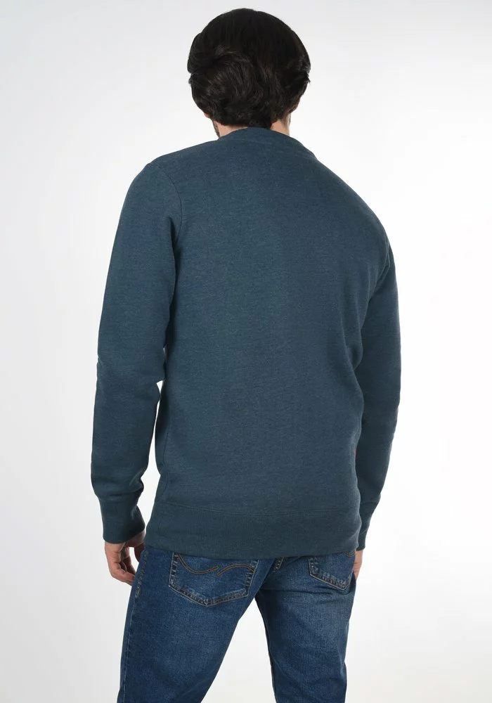 Solid SDBENN - Sweatshirt - Blue Melange 3 Solid SDBENN - Sweatshirt - Blue Melange â Image 3