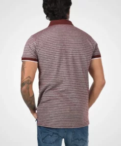 Solid PANTELIS - Polo - Wine Red Melange -Promos Solid Magasin 6035729bc9334b6580d66e794b494462