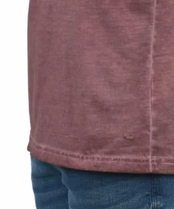 Solid SDTINO - T-shirt Basique - Wine Red -Promos Solid Magasin 607549be97b94f86a91b595a86e01d7a