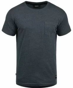 Solid SDBOB - T-shirt Basique - Ins Blu M -Promos Solid Magasin 60e96e40c5244f08ad5ca0547ecbabbe