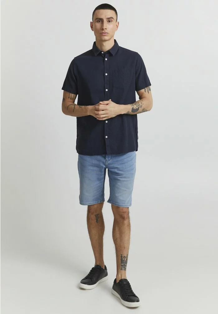 Solid SDALLAN - Chemise - Insignia Blue 2 Solid SDALLAN - Chemise - Insignia Blue – Image 2