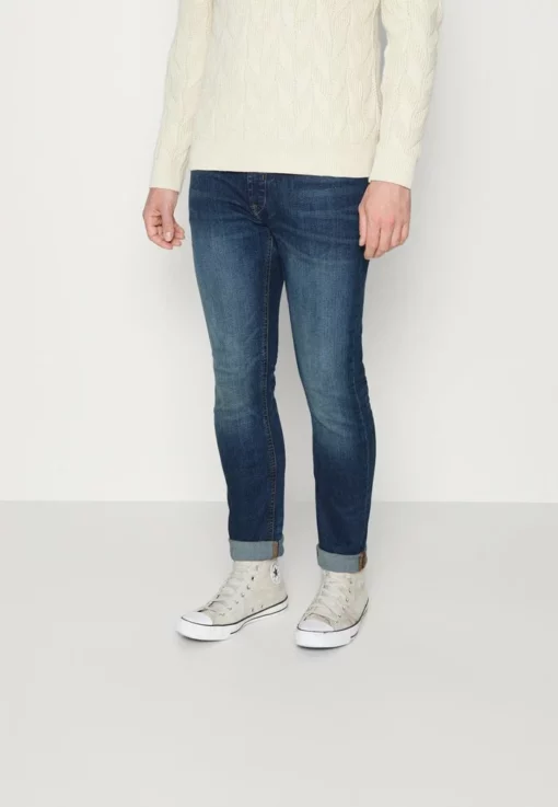 Solid VALDE JOY - Jean Slim - Dark Vintage Blue Denim -Promos Solid Magasin 6333abba54124ea2bfc8f3554e308618