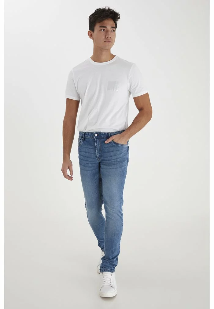 Solid SDJOY BLUE 200 - Jean Slim - Light Blue Denim 2 Solid SDJOY BLUE 200 - Jean Slim - Light Blue Denim – Image 2