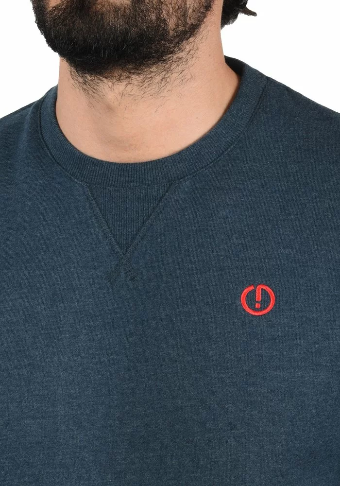 Solid SDBENN - Sweatshirt - Blue Melange 4 Solid SDBENN - Sweatshirt - Blue Melange â Image 4