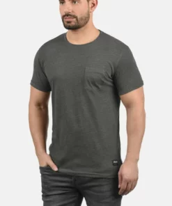 Solid SDBOB - T-shirt Basique - Grey Melange