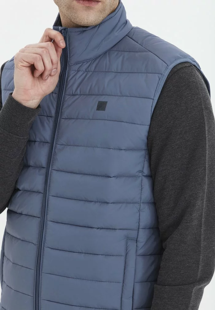 Solid SDSÖRENSON - Veste Sans Manches - China Blue 5 Solid SDSÖRENSON - Veste Sans Manches - China Blue – Image 5