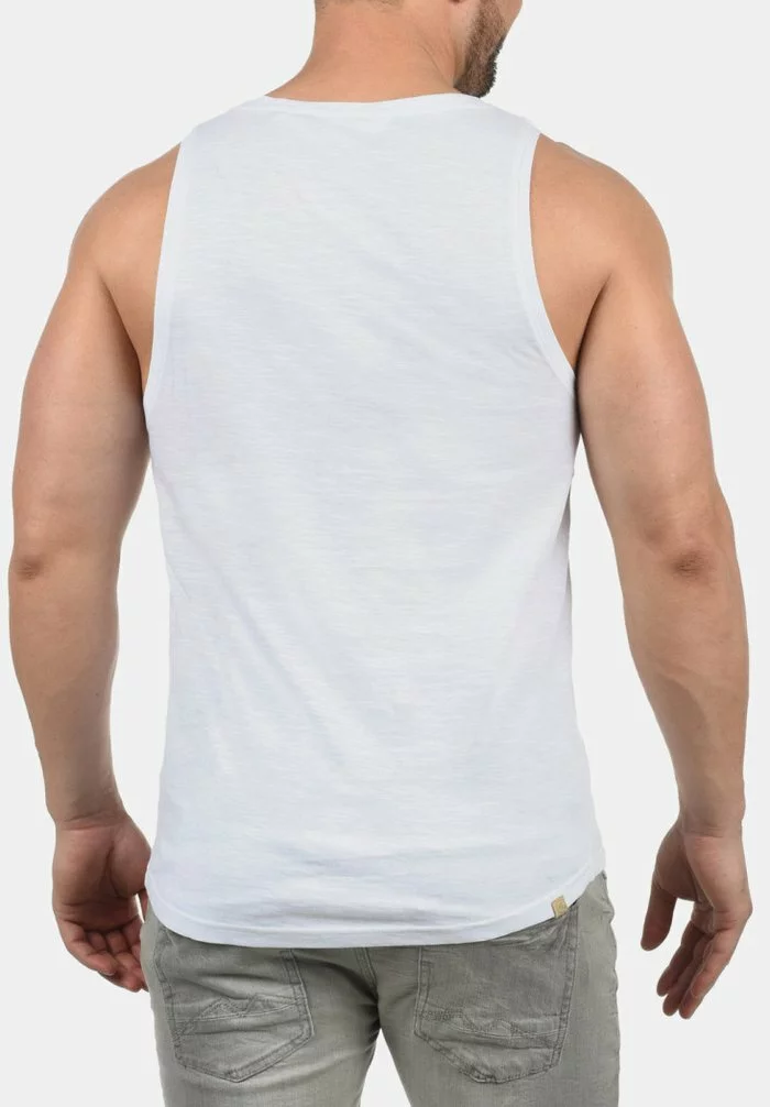 Solid SDISAAK - Débardeur - White 2 Solid SDISAAK - Débardeur - White – Image 2