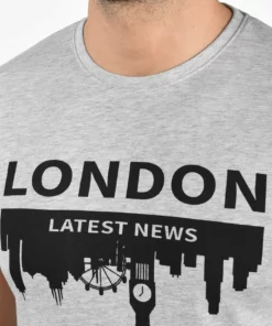 Solid SDCIMO - T-shirt Imprimé - Light Grey Melange 11 Solid SDCIMO - T-shirt Imprimé - Light Grey Melange -Promos Solid Magasin 67c19765ddbd4ee4af407ce2cc201a23