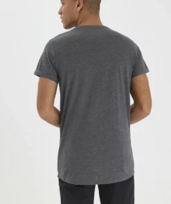 Solid SDLONGO - T-shirt Basique - Grey Melange 8 Solid SDLONGO - T-shirt Basique - Grey Melange -Promos Solid Magasin 68210cd7b50d4592b76f3db603415fce
