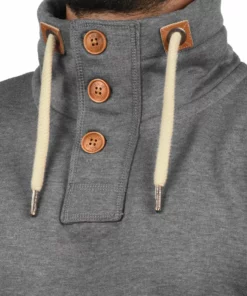 Solid SDTRIPTROYER - Sweatshirt - Grey Melange -Promos Solid Magasin 690054cbd44f4c06a804feec45011092