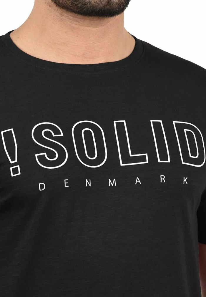 SDSOLIDO - T-shirt Imprimé - Black 3 SDSOLIDO - T-shirt Imprimé - Black – Image 3