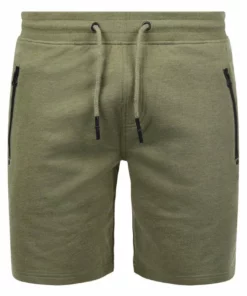 Solid SDTARAS - Short - Green Melange -Promos Solid Magasin 6a03e6caf034408cb144db64308eb9fb