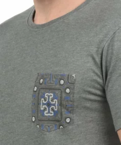 Solid SDILARI - T-shirt Imprimé - Grey Melange -Promos Solid Magasin 6bca16c61fe34ad49edfdec381872c28