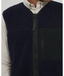 Solid SDVAY WA 21106681 - Veste Sans Manches - Insignia Blue -Promos Solid Magasin 6dcaf658cd6e414aa4ba7d547444d40e