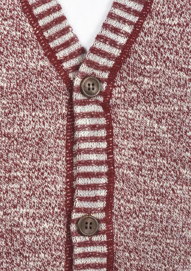 Solid SDTHIAMIN - Gilet - Wine Red 4 Solid SDTHIAMIN - Gilet - Wine Red – Image 4