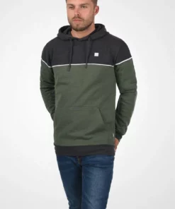 Solid SDDEBERT - Sweat à Capuche - Dark Grey Melange