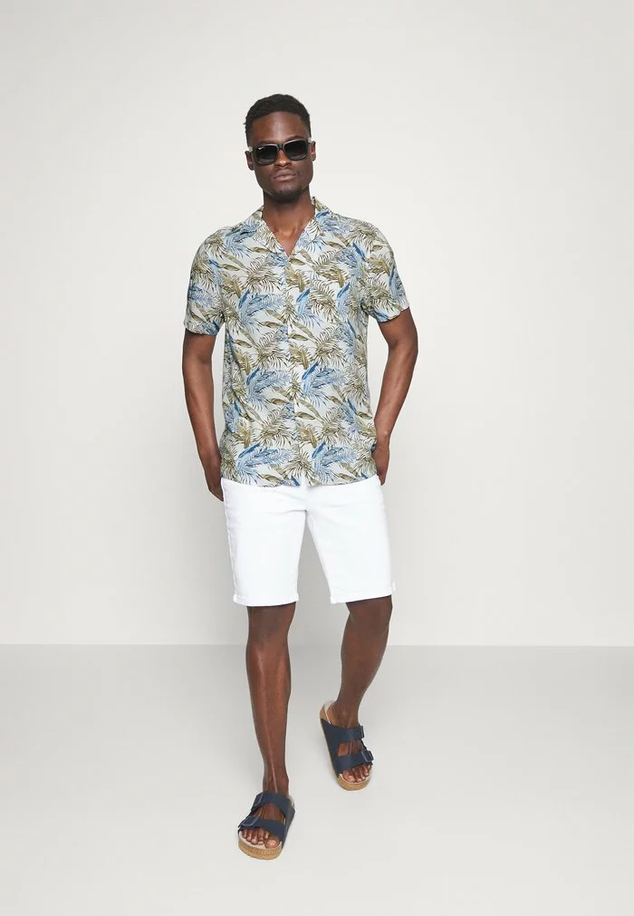 Solid BRYANT - Chemise - Oatmeal 2 Solid BRYANT - Chemise - Oatmeal – Image 2