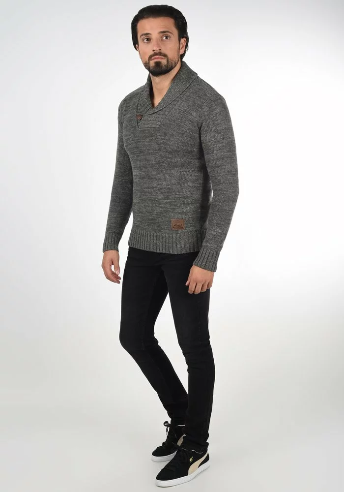 Solid SDPHIL - Pullover - Dark Grey 2 Solid SDPHIL - Pullover - Dark Grey – Image 2