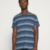 Solid SPIRIT TEE - T-shirt Imprimé - Ensign Blue