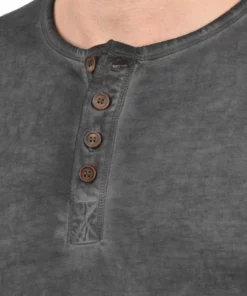 Solid SDTIMUR - T-shirt à Manches Longues - Dark Grey -Promos Solid Magasin 722026d6e6ee4af299b0af491437447e