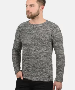 Solid SDFOURY - Pullover - Grey