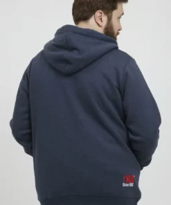 Solid SDBENNZIP BT - Sweat à Capuche Zippé - Insignia Blue Melange -Promos Solid Magasin 728371ea38bf415ca0957978202c505f