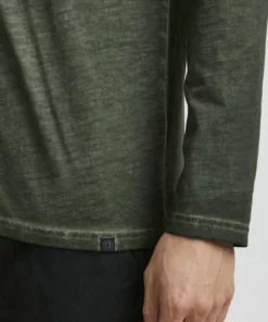 Solid SDCORNELIO - T-shirt à Manches Longues - Climbing Ivy -Promos Solid Magasin 733fbf941c8445eab73b968c00af5a3b