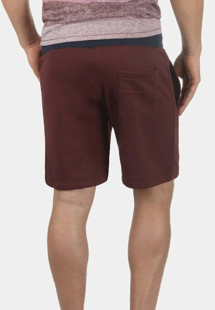Solid SDBENNI - Short - Wine Red 2 Solid SDBENNI - Short - Wine Red – Image 2